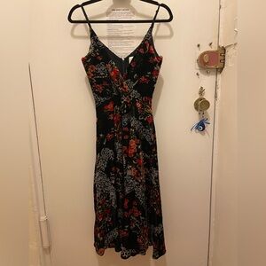 Eri & Ali velvet dress from Anthropologie